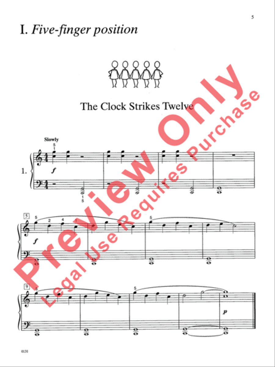 Piano Technic, Book 1 Piano Method scores gallery preview page 10