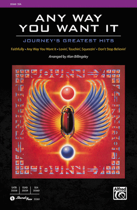 Book cover for Any Way You Want It: Journey's Greatest Hits