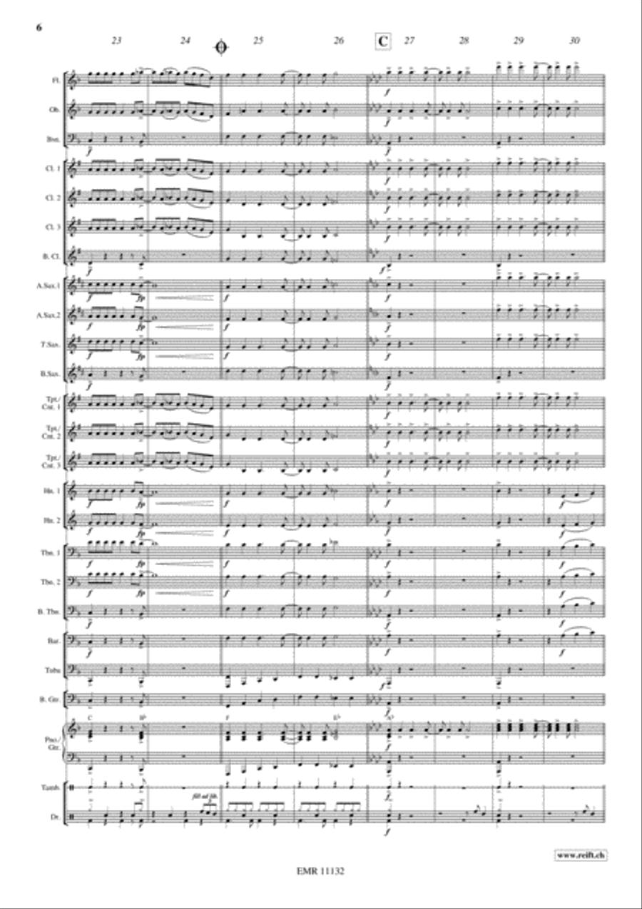 Barbara Ann Barbara Ann Concert Band scores gallery preview page 7