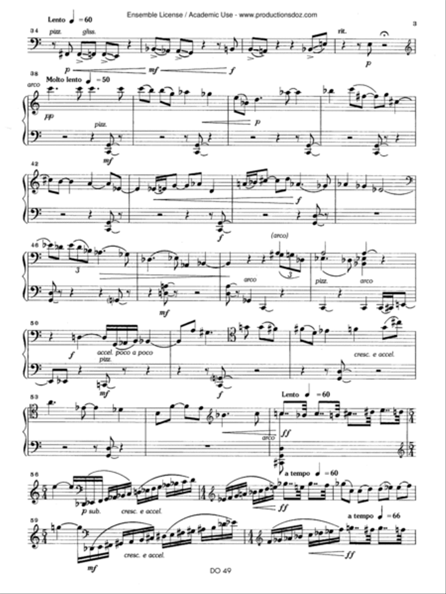 Improvisation Improvisation Cello scores gallery preview page 3