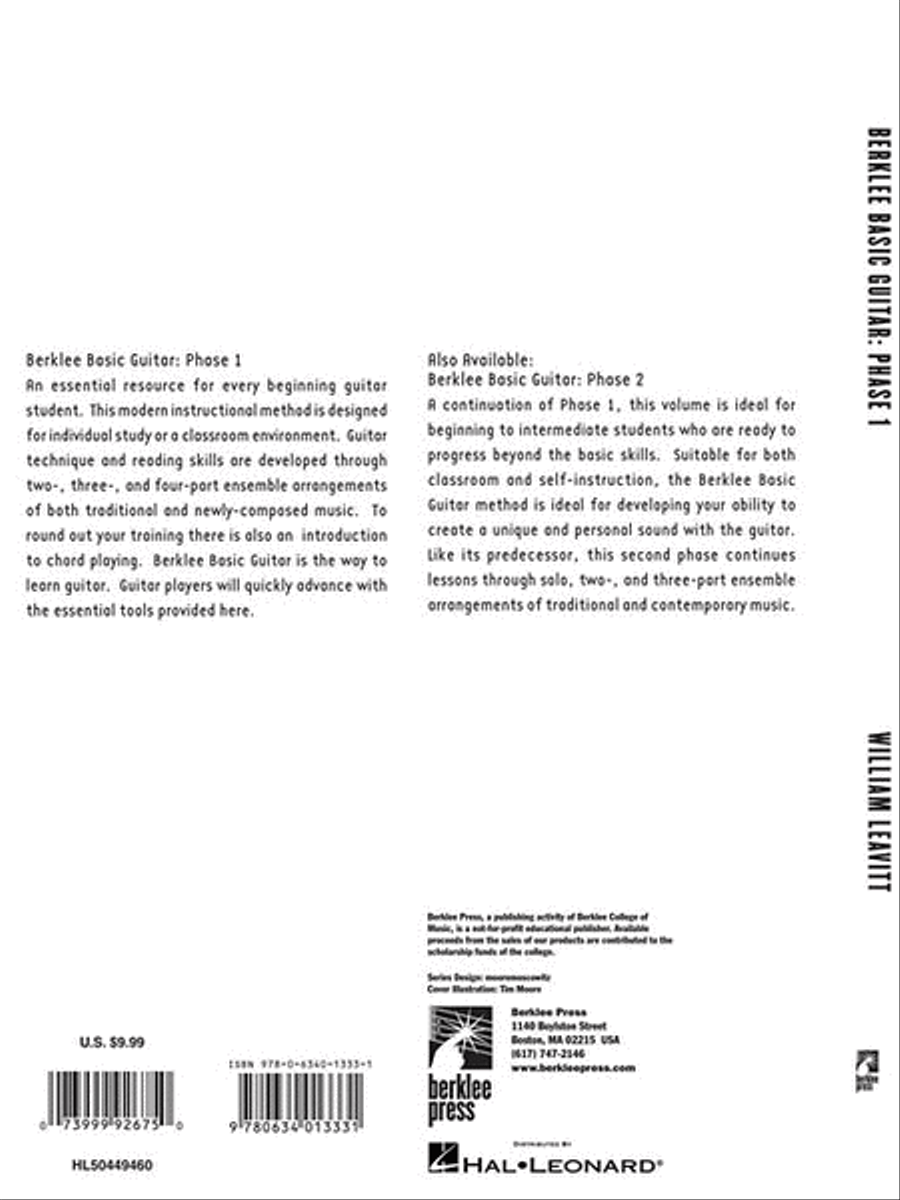 Berklee Basic Guitar – Phase 1 Acoustic Guitar scores gallery preview page 6