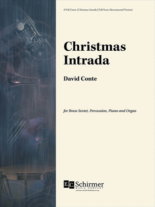 Book cover for Christmas Intrada (Brass Instrumental Version Full Score)