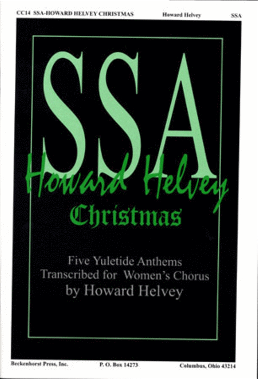 Small Choir Collection - Howard Helvey Christmas SSA SSA scores gallery preview page 1