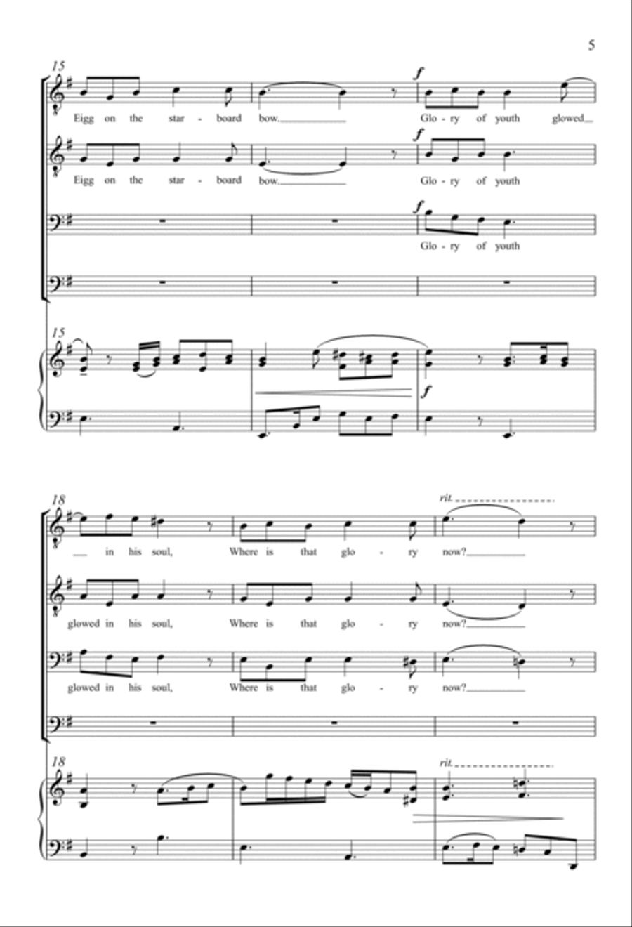Skye Boat Song Skye Boat Song TTBB scores gallery preview page 3
