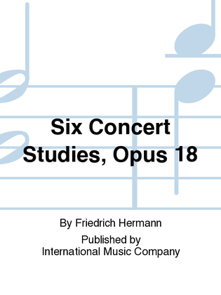 Six Concert Studies, Opus 18