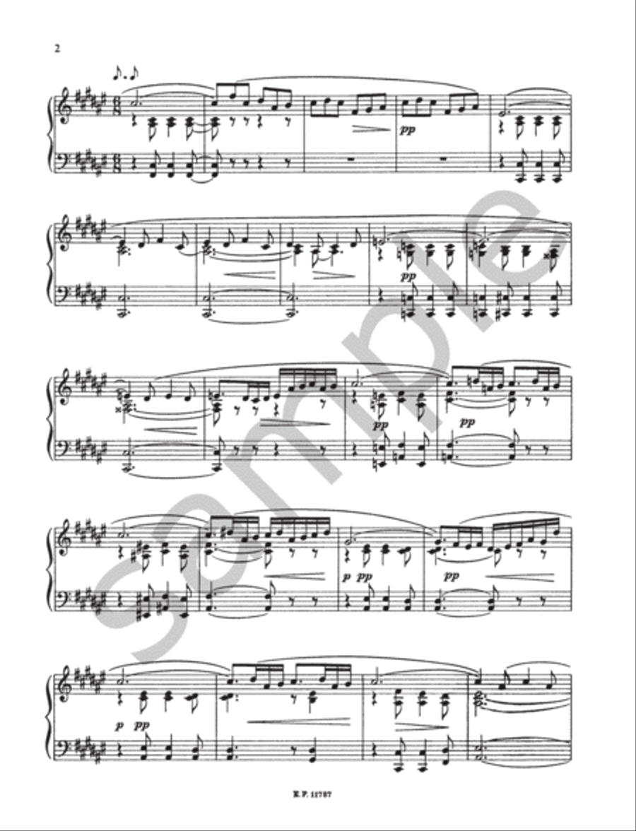 24 Preludes and Fugues Op. 87 for Piano Piano scores gallery preview page 4