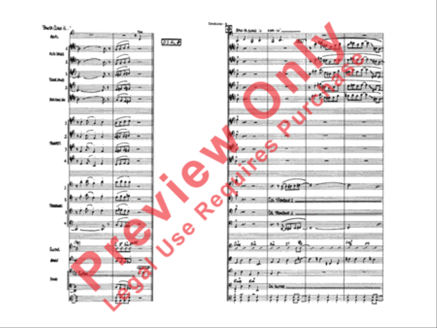 Santa Claus Is Coming to Town Jazz Ensemble scores gallery preview page 11