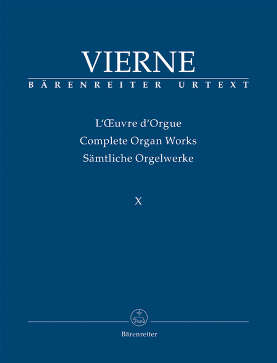 Improvisations (1928) / Transcriptions (1894 / 1901 / 1932) Organ scores gallery preview page 1