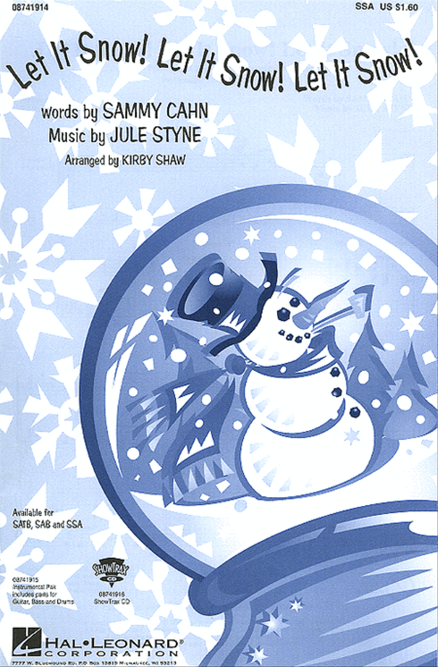 Let It Snow! Let It Snow! Let It Snow! SSA scores gallery preview page 1