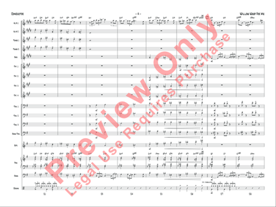 Willow Weep for Me Willow Weep for Me Jazz Ensemble scores gallery preview page 7
