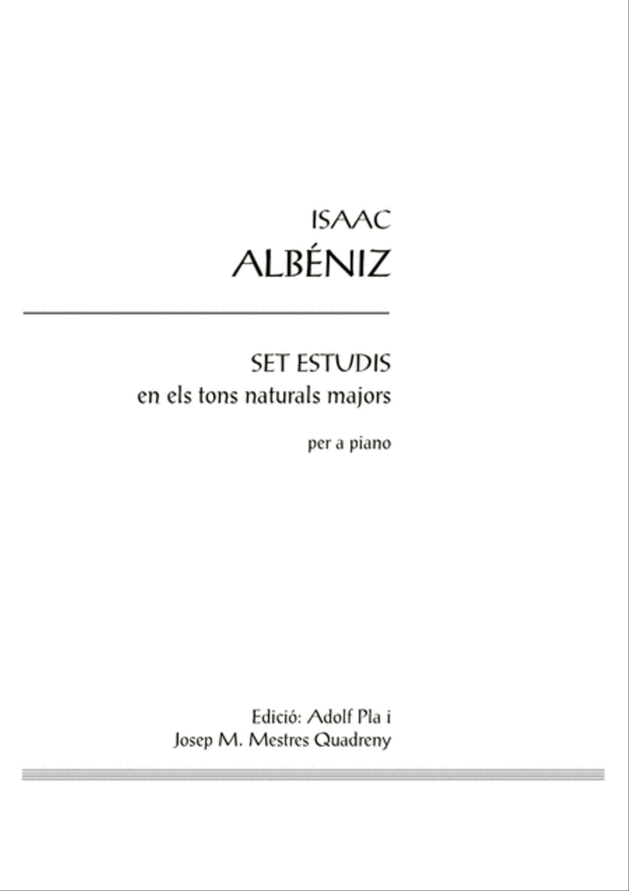 7 estudis 7 estudis Piano Solo scores gallery preview page 3