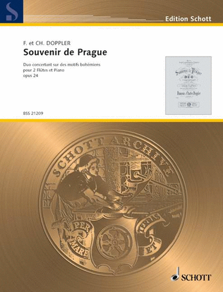 Book cover for Souvenir de Prague