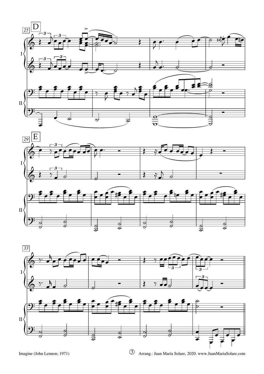 Imagine Piano scores gallery preview page 3