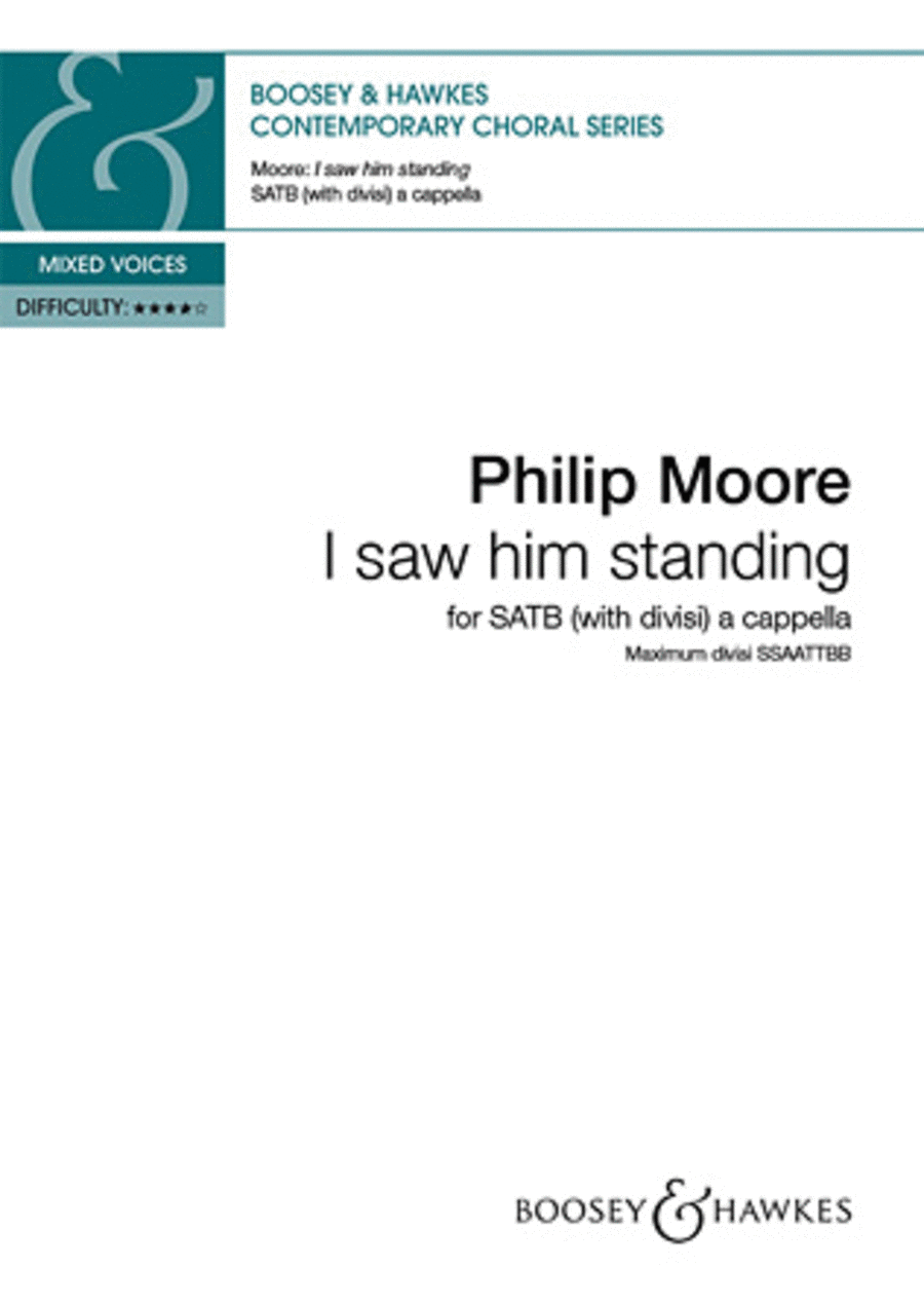 I Saw Him Standing 4-Part scores gallery preview page 1