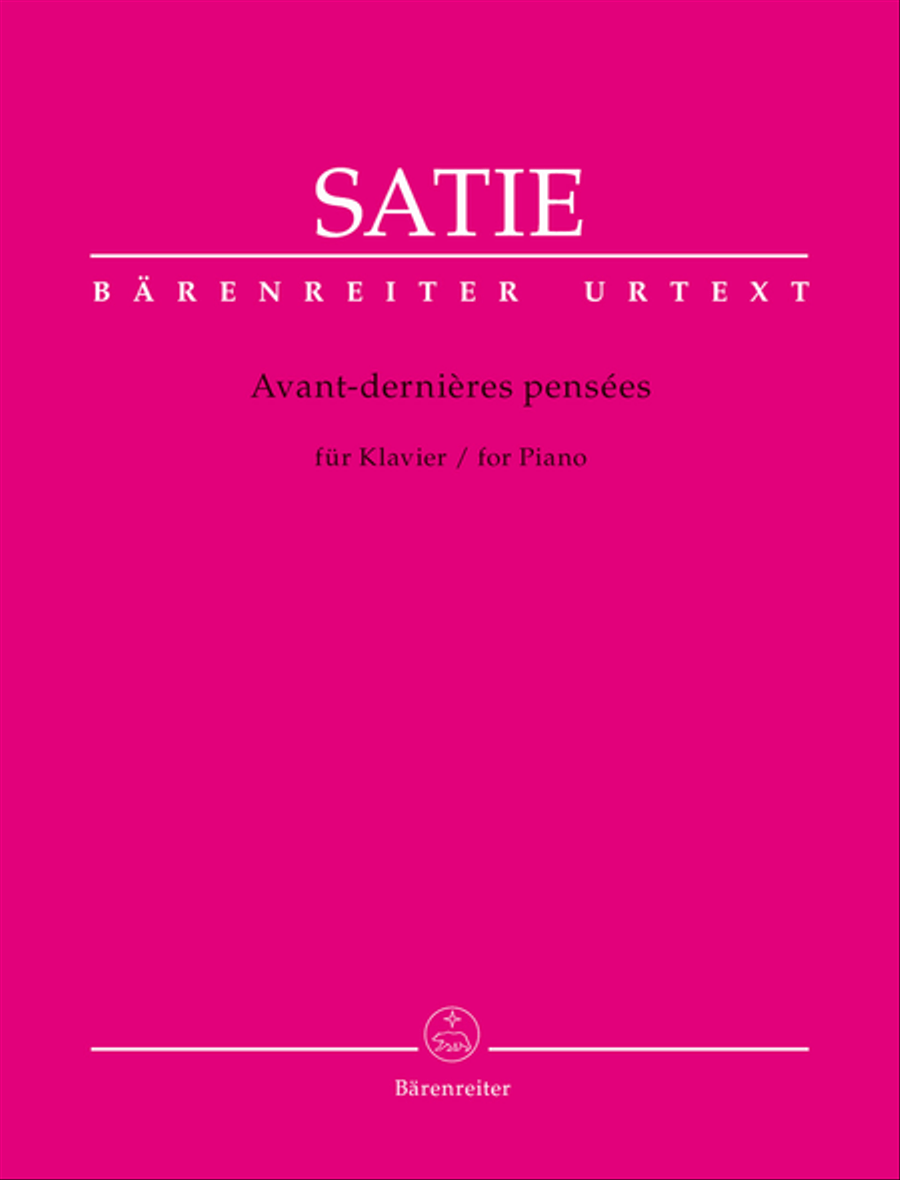Avant-dernieres pensees for Piano Piano Solo scores gallery preview page 1