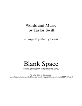 Book cover for Blank Space