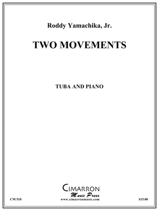 Book cover for Two Movements for Solo Tuba