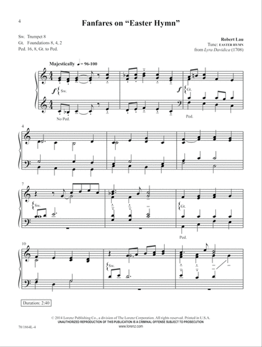 Through Darkness to Light Eternal Organ scores gallery preview page 4