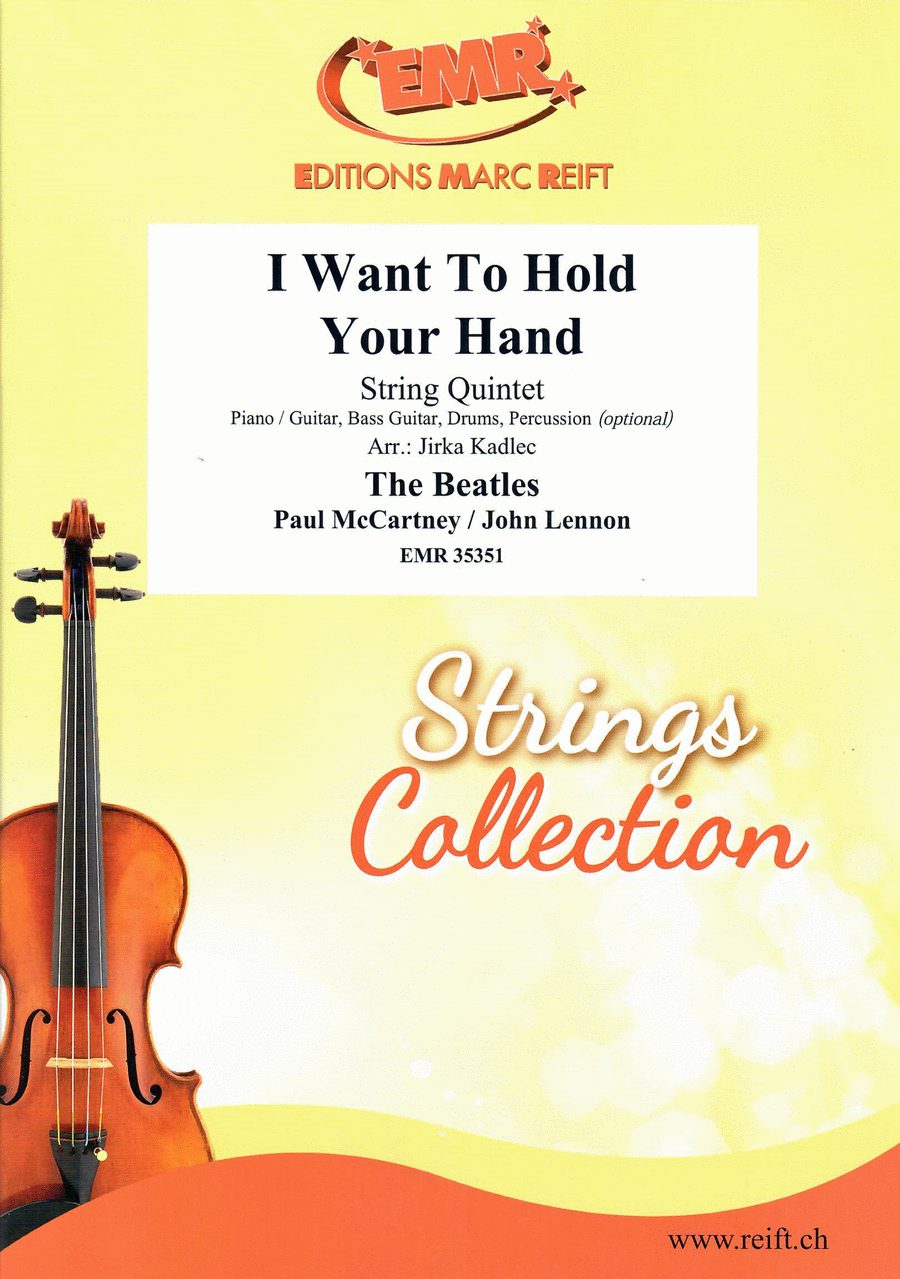 I Want To Hold Your Hand String Quintet scores gallery preview page 1