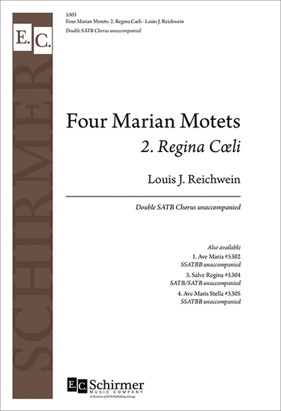 Four Marian Motets: 2. Regina Coeli image number null