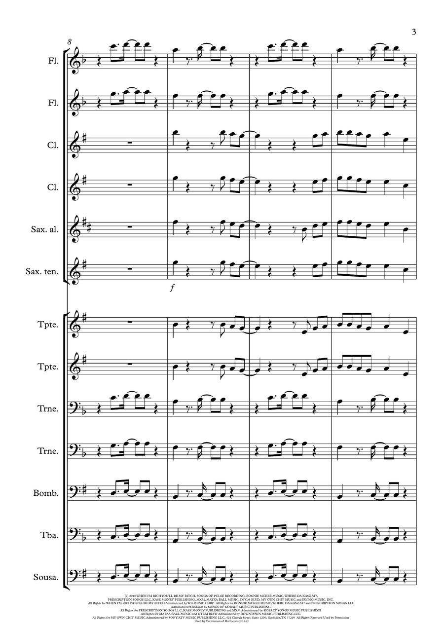 California Gurls Small Ensemble scores gallery preview page 3