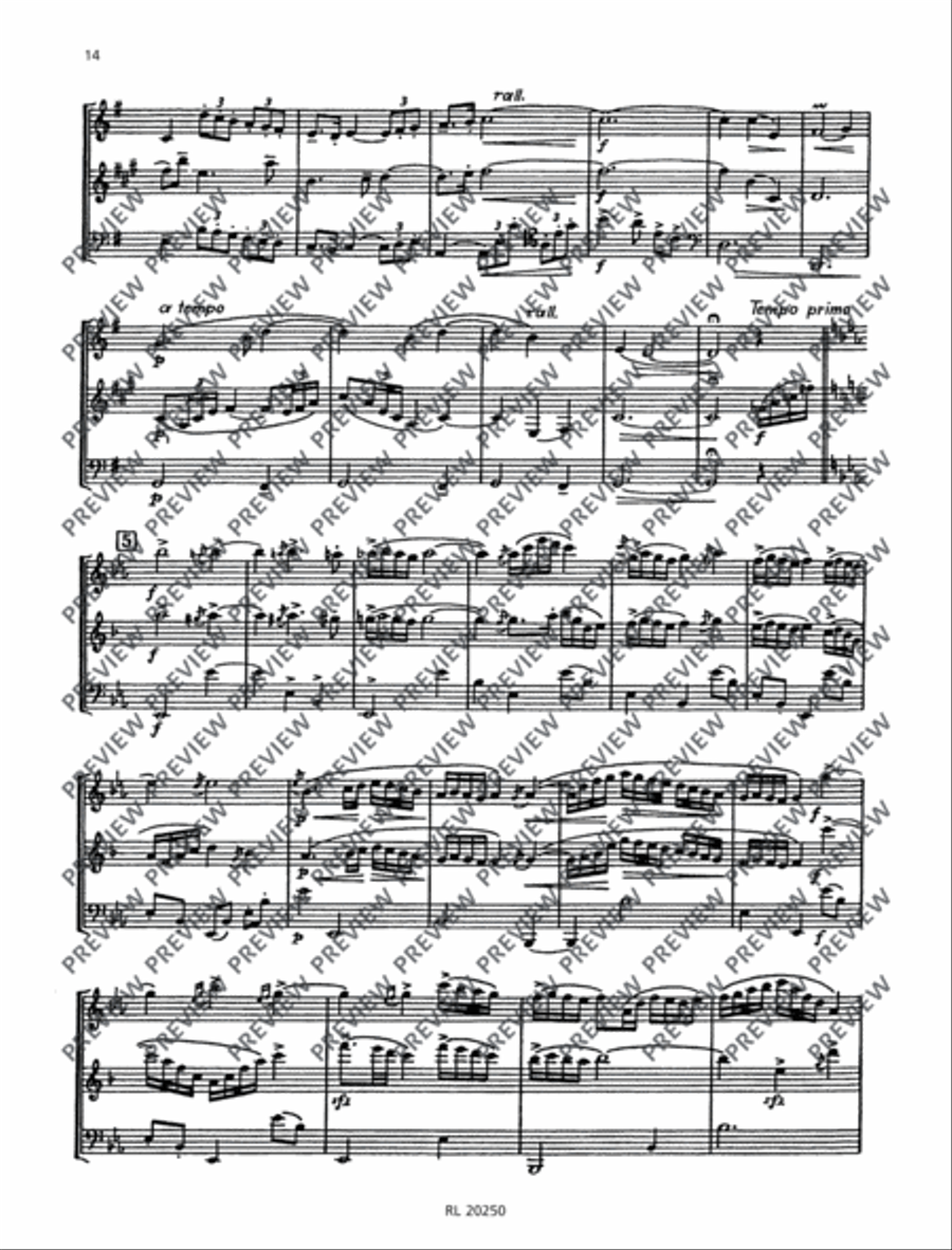 Arabesques Bassoon scores gallery preview page 15