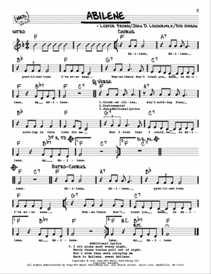 The Real Country Book The Real Country Book Piano scores gallery preview page 9