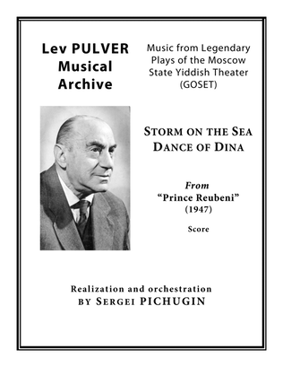 PULVER Lev: Two Scenes from "Prince Reubeni" for Symphony Orchestra (score)