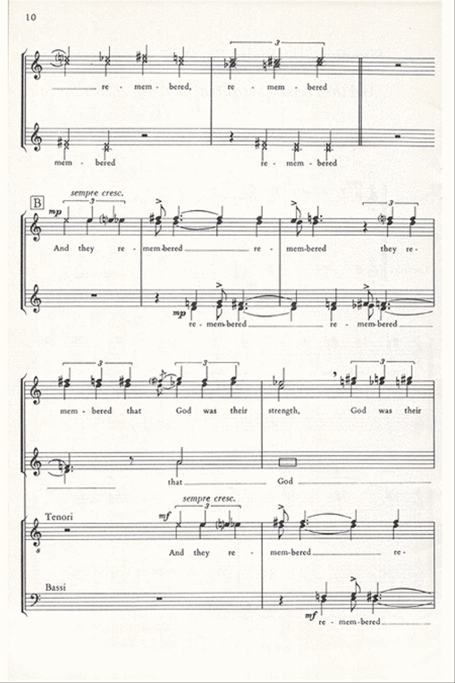 Signposts 4-Part scores gallery preview page 9