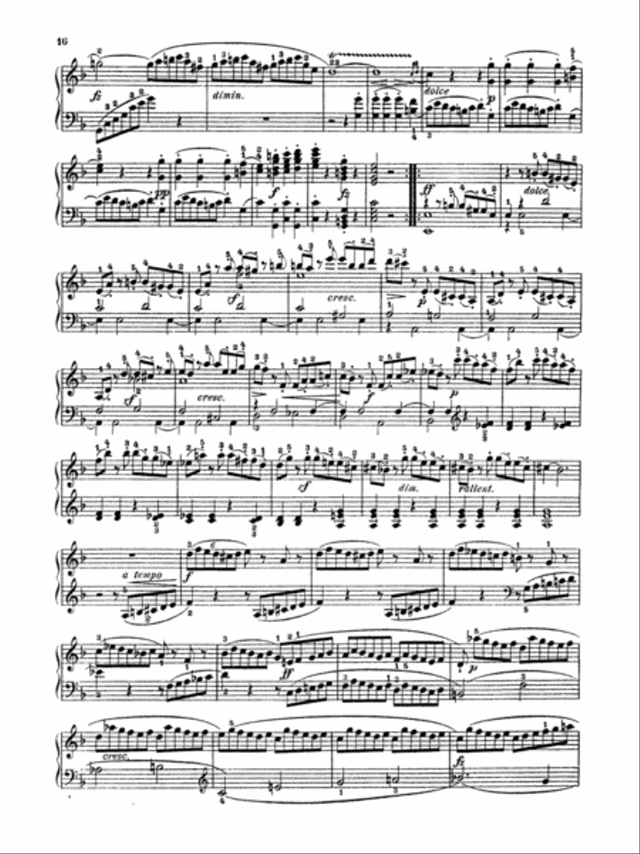 Clementi: Piano Sonatas (Volume III) Piano Solo scores gallery preview page 3
