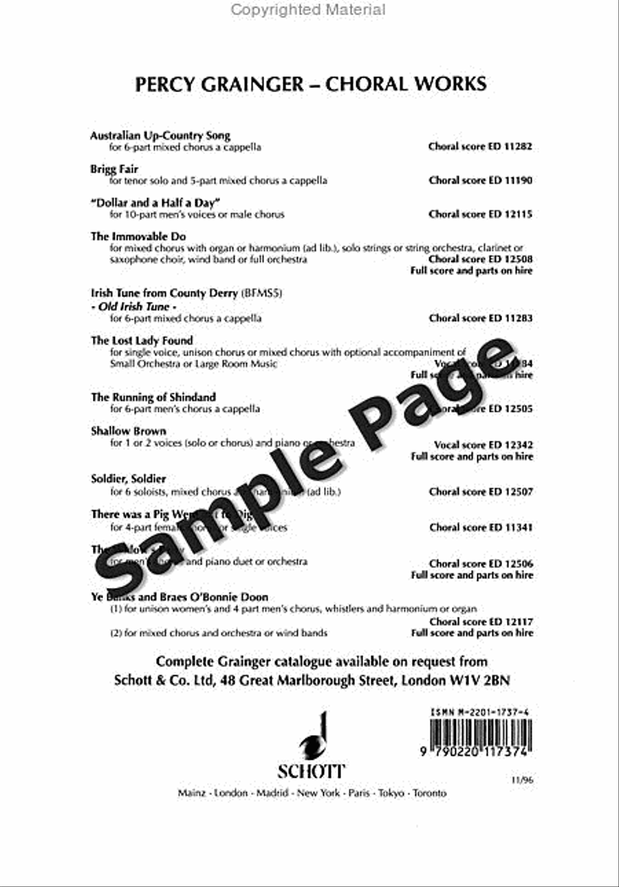 Soldier, Soldier 4-Part scores gallery preview page 13