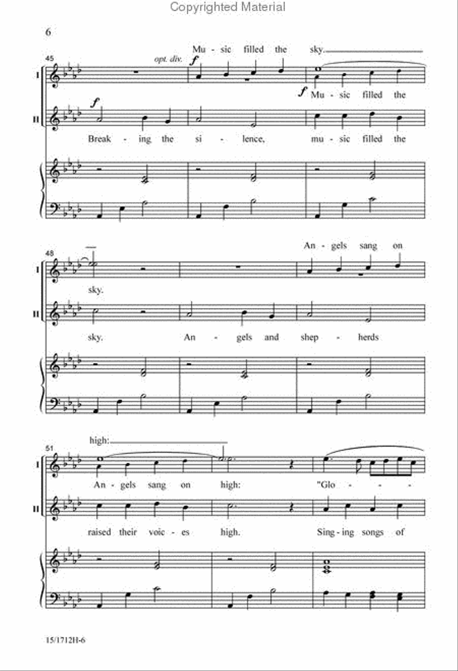 In Midnight's Silence In Midnight's Silence 2-Part scores gallery preview page 6