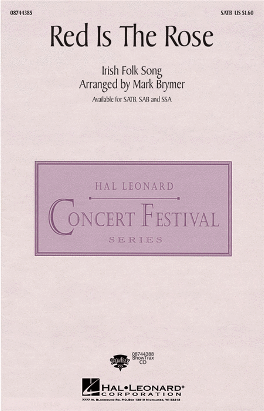 Red Is the Rose 4-Part scores gallery preview page 1