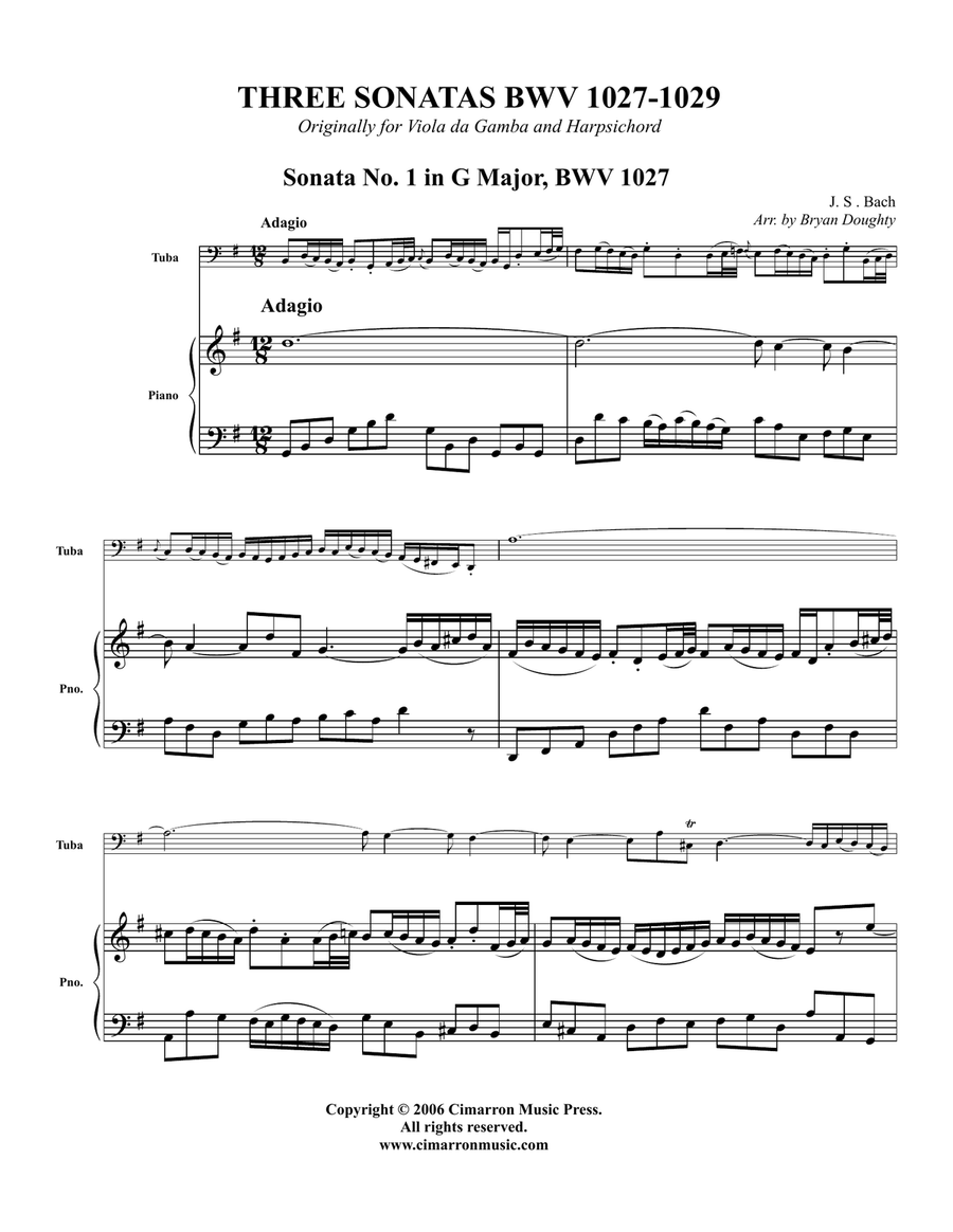 Sonata BWV 1027