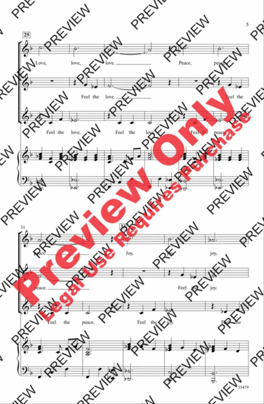 Love Is the Gift the Season Brings Women's Choir scores gallery preview page 4