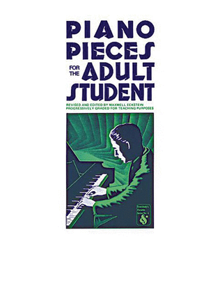 Book cover for Piano Pieces for the Adult Student