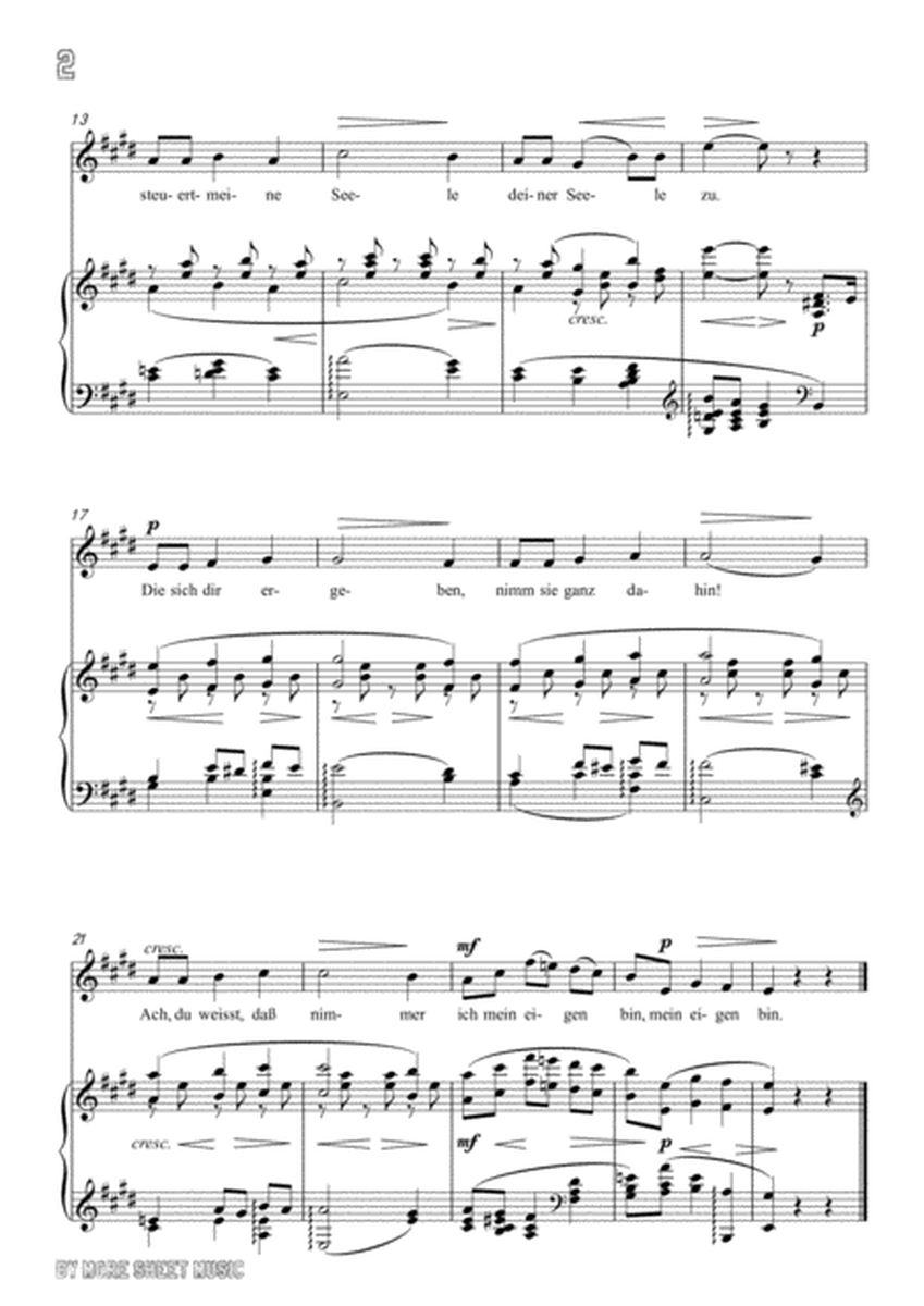 Franz-Für Musik in E Major,for voice and piano image number null