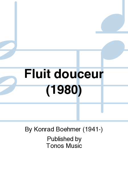 Fluit douceur (1980)