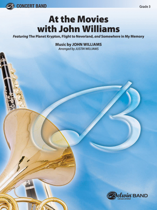 Book cover for At the Movies with John Williams