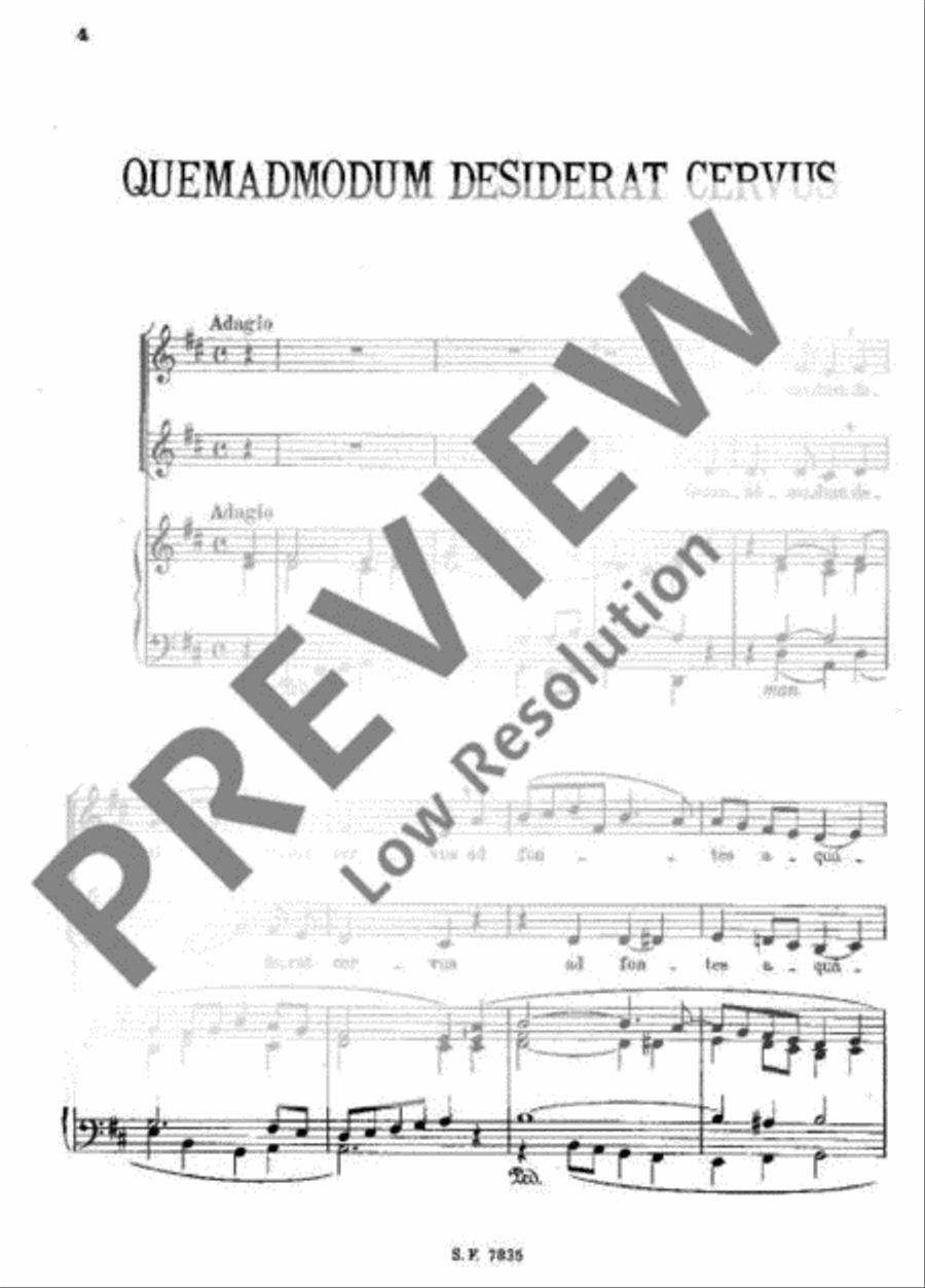 6 Cantica sacra Organ Accompaniment scores gallery preview page 5