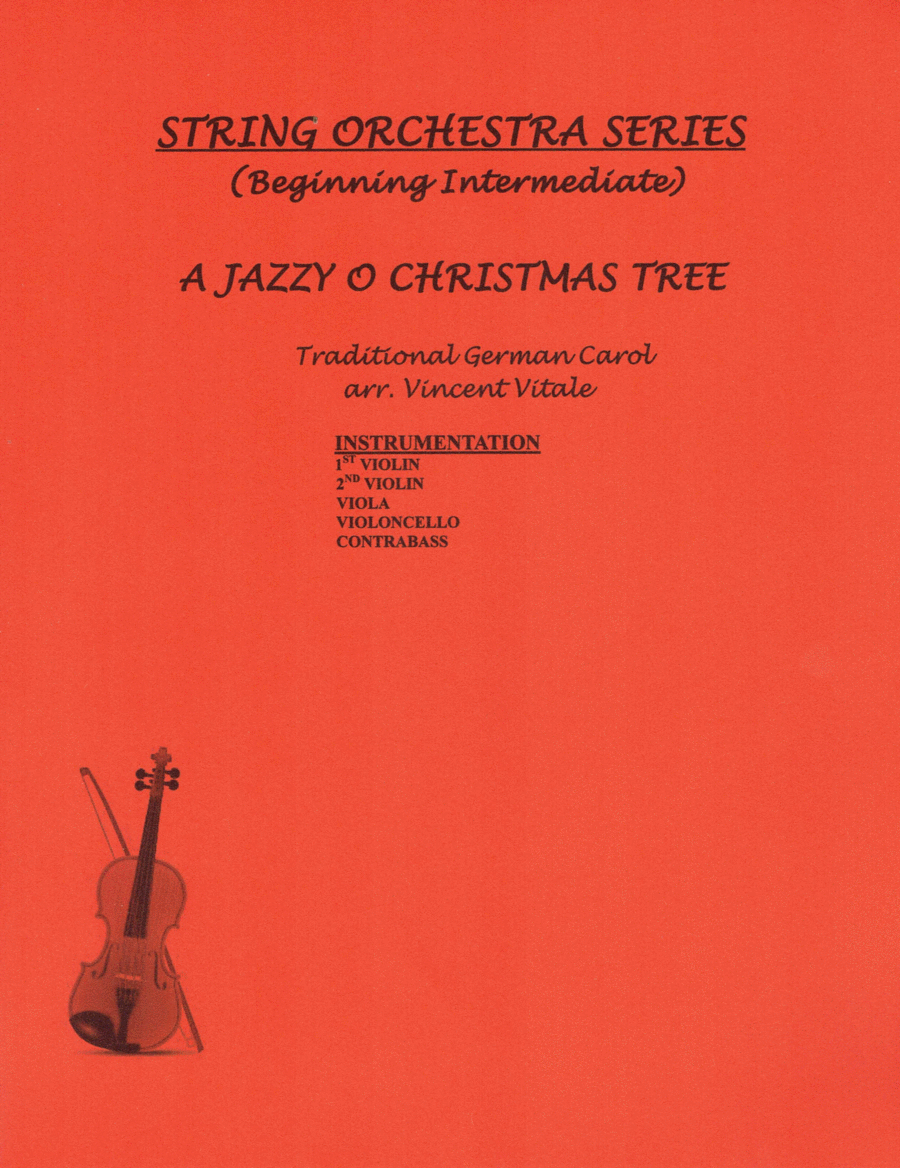 A JAZZY O CHRISTMAS TREE (early intermediate) image number null