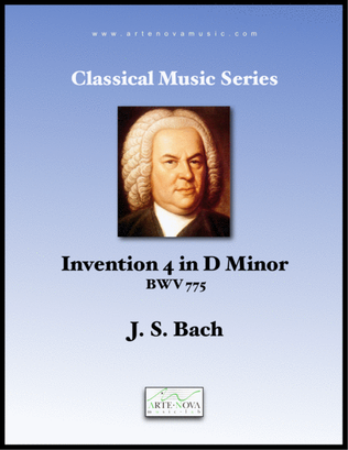 Invention 4 in D Minor BWV 775