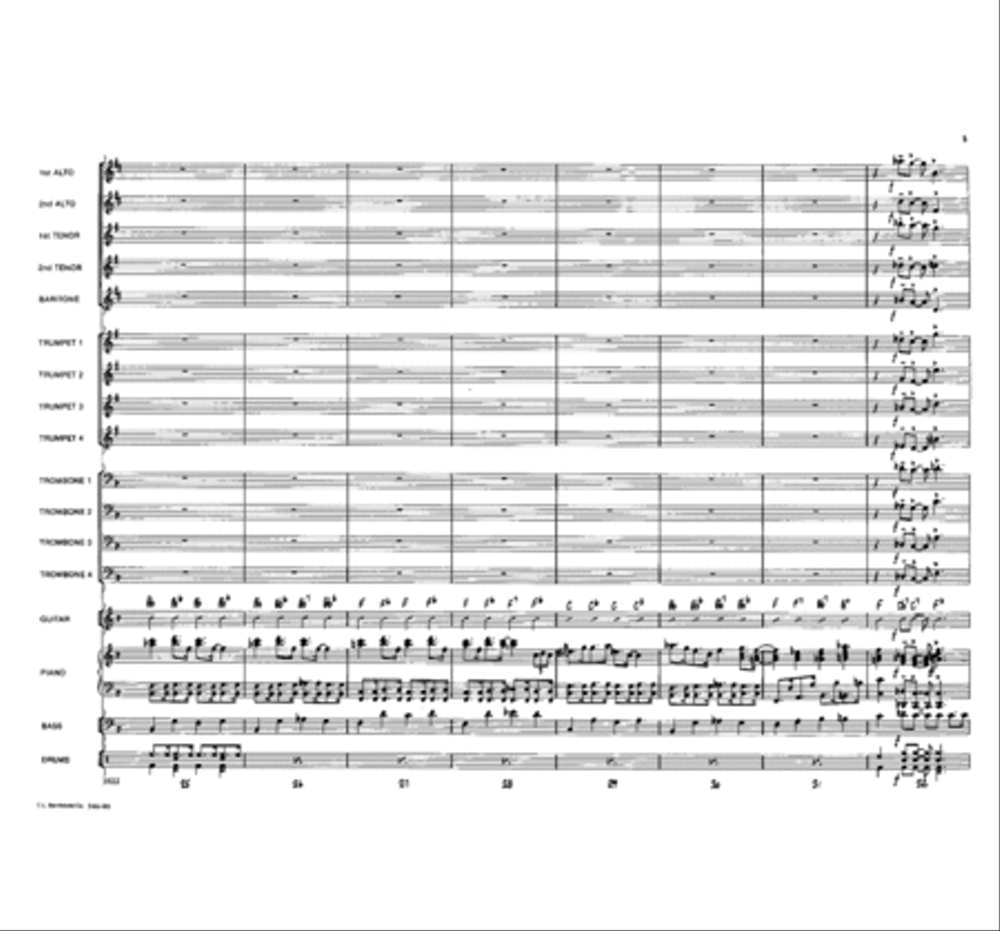 Beale Street Boogie Jazz Ensemble scores gallery preview page 5