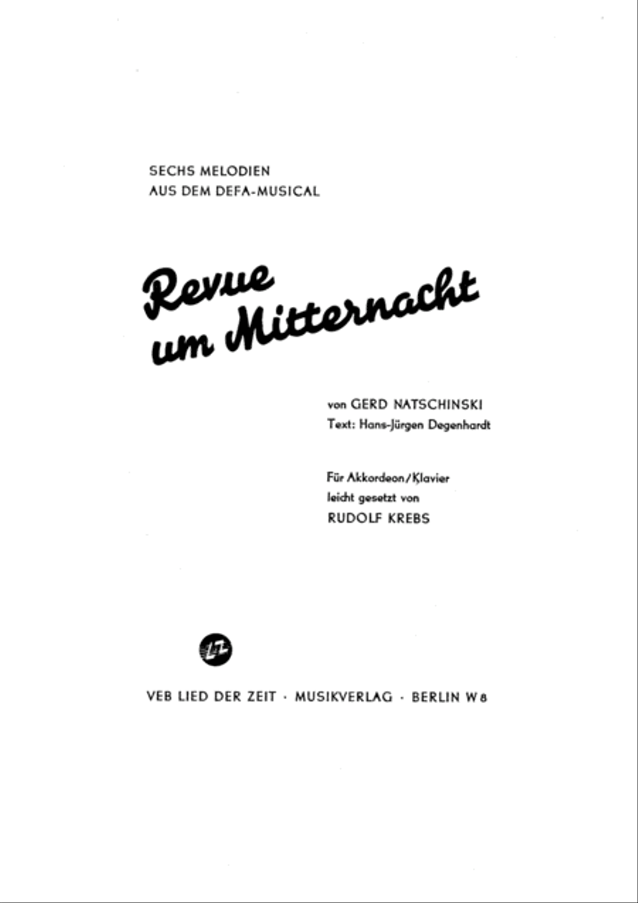 Revue um Mitternacht Revue um Mitternacht Voice scores gallery preview page 2