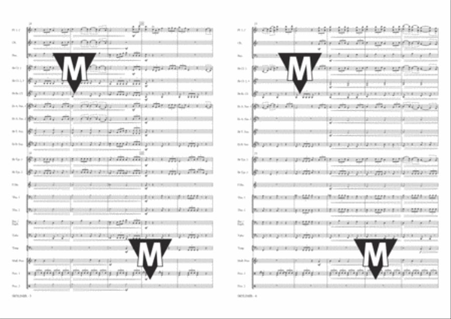 Skyliner Concert Band scores gallery preview page 4