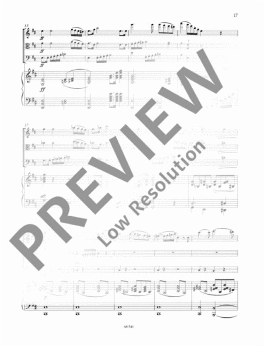 Ständchen · Festmarsch · Arabischer Tanz · Liebesliedchen · Concertante Piano Quartet scores gallery preview page 18