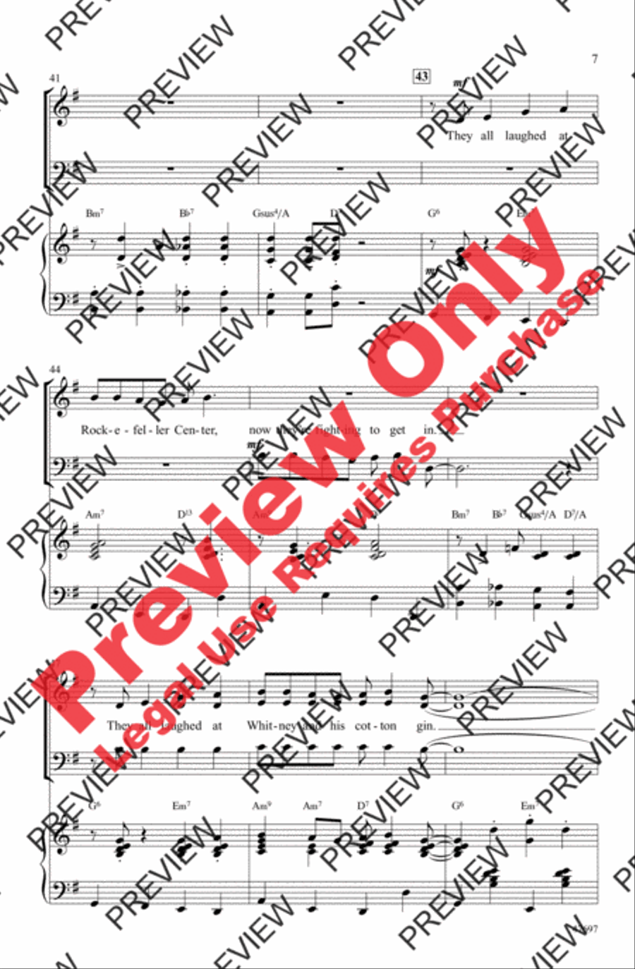 They All Laughed 3-Part scores gallery preview page 7