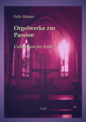 Book cover for Orgelwerke zur Passion - Collection for Lent