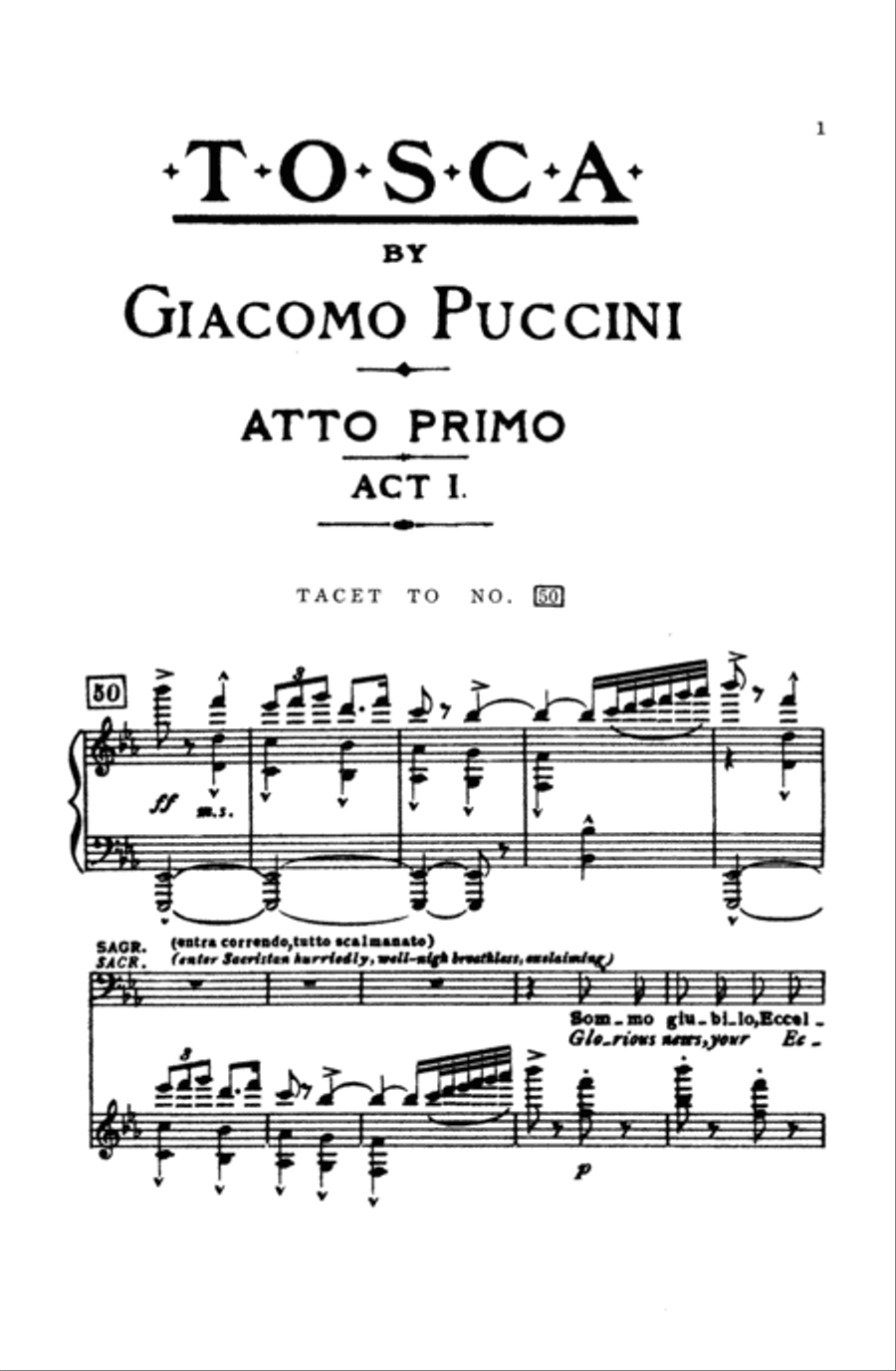 Tosca Tosca Voice scores gallery preview page 4