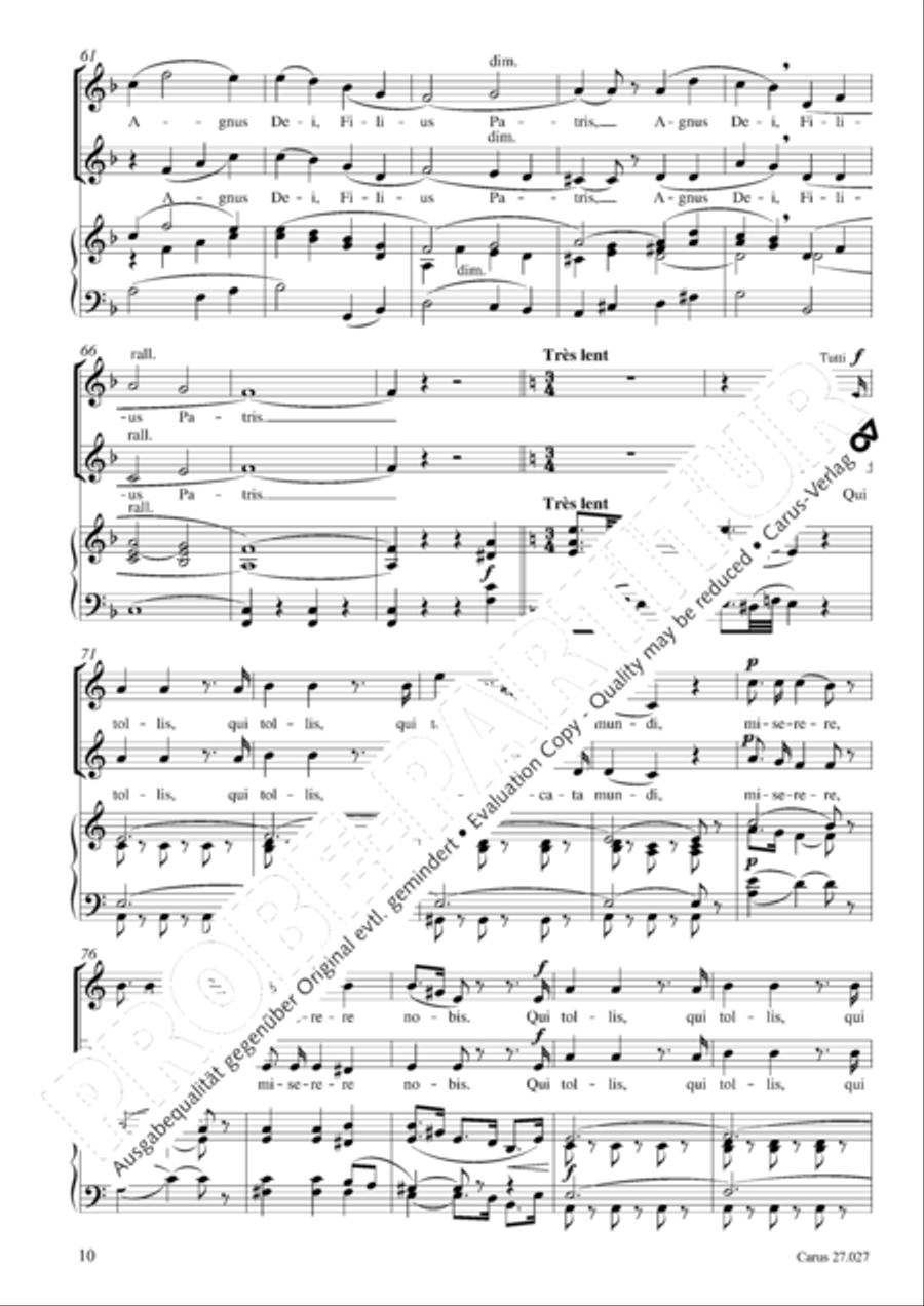 Messe breve Messe breve SA scores gallery preview page 11